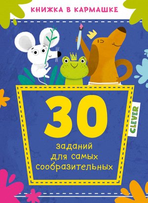 КСП19. Книжка в кармашке. 30 заданий для самых сообразительных