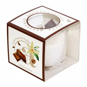 Свеча ароматическая Aromantique "Шоколадное суфле", 40 г