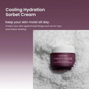 Heimish Black Rose Sorbet Cream Омолаживающий крем-щербет с чёрной розой