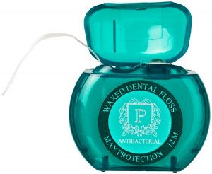 PRESIDENT  Antibacterial с хлоргексидином межзубный флосс /12/ 41203