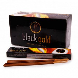 Благовония Nandita Black Gold Денежные (Сандал Лотос Можжевельник) 15г