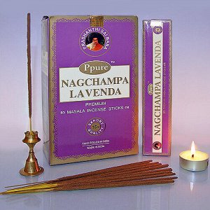 Благовония Ppure Nagchampa Lavender (Чампа и Лаванда) 15 г Индия