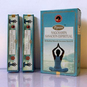 Благовония Ppure Spiritual Healing (лотос мирра и белый сандал) 15 гр
