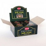 БЛАГОВОНИЯ конусы HEM cones Precious Musk Любимый Муск