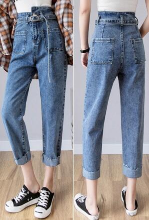 Укороченные джинсы (БЕЗ ремня)