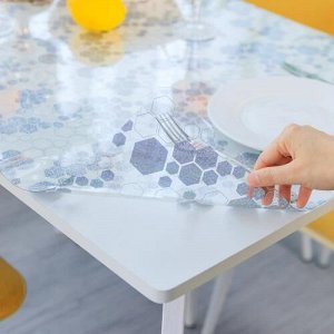 Силиконовая клеенка c рисунком, Ширина 120 см