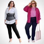 леди Мари. Брюки, джинсы юбки. Size+