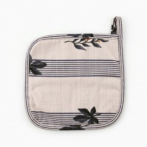 Прихватка «Этель» Leaves, 19x19 см,100% хлопок, репс 220 г/м²
