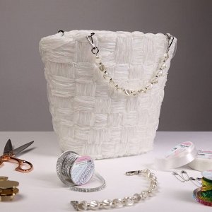 Канва-основа для вышивания корзины, пластиковая, 40,5 ? 26,5 ? 29 см, 20 ? 12,5 см, цвет белый