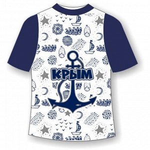 Детская футболка Крым текстура