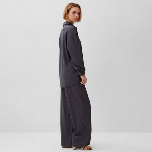 Костюм женский (рубашка, брюки) MINAKU: Home Collection, графит