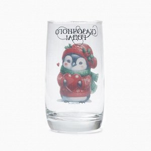 Стакан стеклянный новогодний «Сказочного года», 330 мл