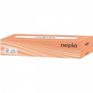 NEPIA Двухслойные бумажные салфетки классические "Nepia" 200 шт