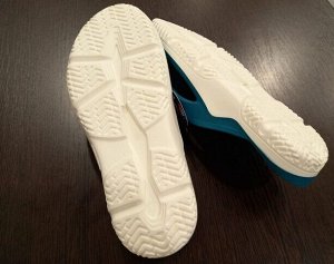 Обувь пляжная мужская вьетнамки шлепки двухцветные с белой подошвой цвет в таблице для заказа