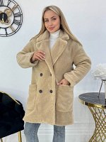 Куртка женская демисезонная из искусственного меха