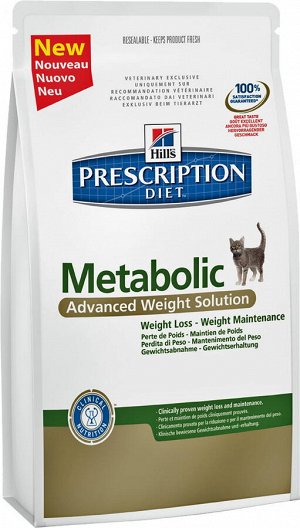 Hill's PD Feline Metabolic д/кош коррекция веса 6/1,5кг