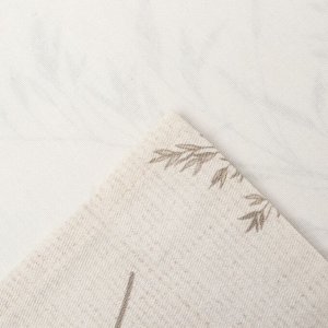 Комплект штор для кухни с подхватами Этель Herbarium, 149x180 см - 2 шт.,100% хл, саржа