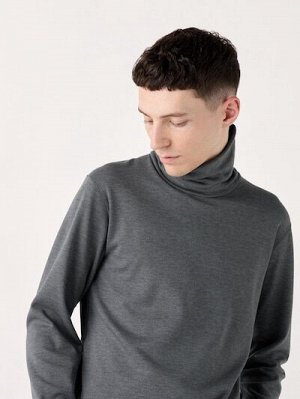 UNIQLO Ultra Warm Heattech - ультра теплый термо-лонгслив с высоким воротником - 01 OFF WHITE