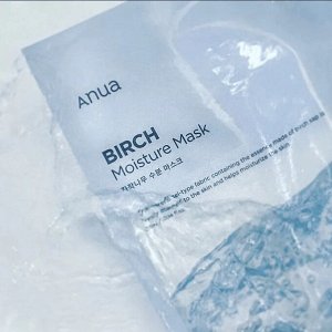 Увлажняющая тканевая маска с берёзовым соком Anua Birch Moisture Mask