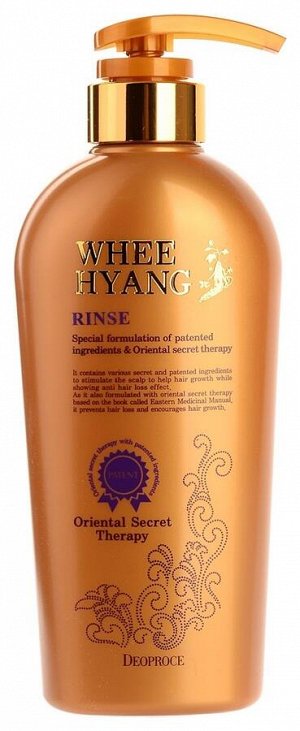 Deoproce Whee Hyang Rinse Антивозрастной кондиционер с корнем женьшеня530 ml