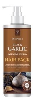 Deoproce Маска для волос восстанавливающая с чёрным чесноком Pack Hair Black Garlic Intensive Energy Step 3, 1000 мл
