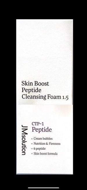JMsolution Антивозрастная пенка с пептидами Skin Boost Peptide Cleansing Foam