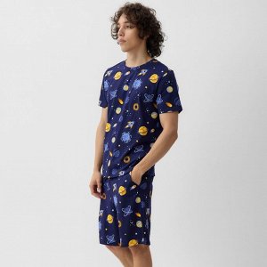 Пижама мужская (футболка и шорты) KAFTAN Space