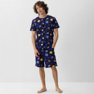 Пижама мужская (футболка и шорты) KAFTAN Space
