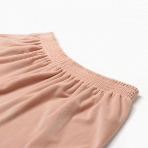 Костюм женский (футболка и шорты) KAFTAN Plushy, бежевый