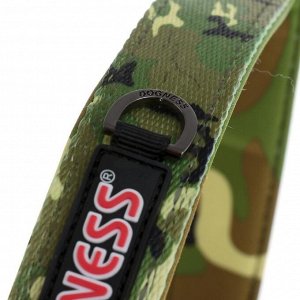 Ошейник Dogness Camo, L, 51-64 х 2,5 см, нейлон/неопрен, зеленый