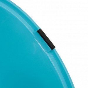 Комплекс для кормления: поилка (600 мл) и объемная двойная миска, голубой