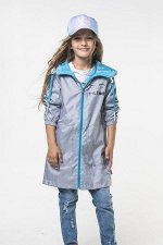 90039_BOG вар.2 Плащ для девочки 152-76-66, Серый