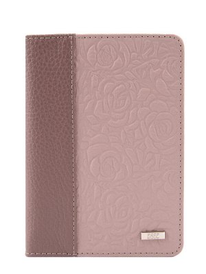 Обложка паспорт PAGE ИРИС кожа софти ирис/розовый/тис, 65647