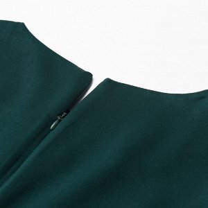 Платье женское MINAKU: Silk pleasure цвет зеленый.