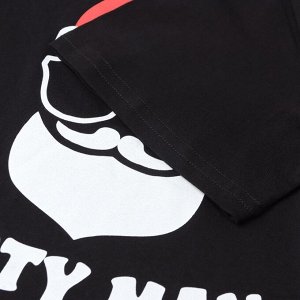 Футболка мужская НГ "PARTY MAN", цвет чёрный