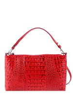 Сумка РЕГИНА RED кожа кайман красный