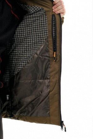 Куртка утепленная Таганай (ткань графф) цвет коричневый