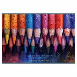 Альбом для рисования 40л., А4, НА СКЛЕЙКЕ BG &quot;&quot;Карандаши&quot;&quot;, 120г/м2