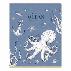Тетрадь 48л., А5, клетка BG ""Ocean""