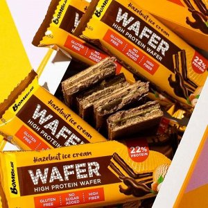 Батончик вафельный BOMBBAR Wafer - 45 гр
