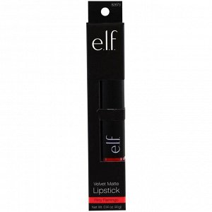 E.L.F. Cosmetics, Velvet Matte, Lipstick, Flirty Flamingo, 0.14 oz (4.1 g)