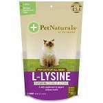 Pet Naturals of Vermont, L-лизин для кошек, куриная печенка, 60 жевательных пастилок (90 г)