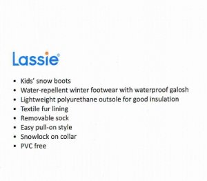 Зимние финские сапоги Лэсси (Lassie)