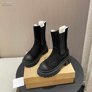 Сапоги женские замшевые зимние
