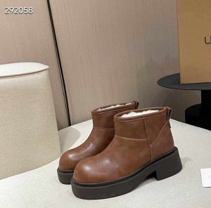 Ботинки женские зимние кожаные