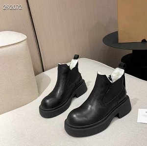 Ботинки женские зимние кожаные
