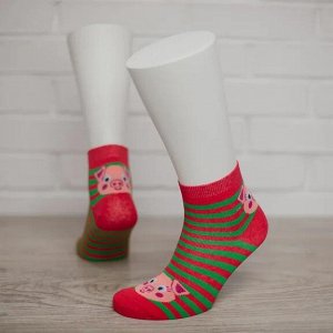 WZM11, красный/зеленый носки