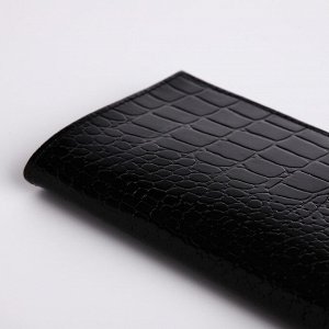 Обложка для паспорта TEXTURA, цвет чёрный