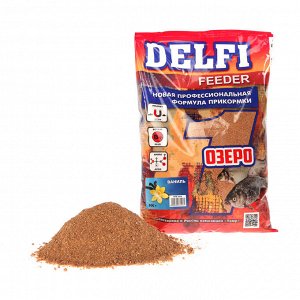 Прикормка Delfi Feeder-Озеро ваниль, вес 0,8 кг.