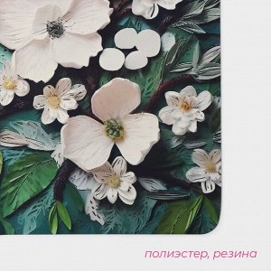 Коврик для дома «Доляна» Wild Flora, влаговпитывающий, 40x60 см